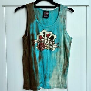 HARLEY DAVIDSON Ed Hardy Look alike Tye Dye Tank